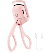 USB polnilni grelni kodralnik trepalnic | GLAMCURLI, Roza