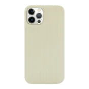 Maska Knit za iPhone 12 Pro Max bela.