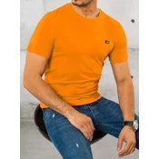 Orange mens T-shirt Dstreet