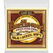 Ernie Ball 2045 Earthwood Silk & Steel Soft 80/20 Bronze Soft žice za akusticnu gitaru