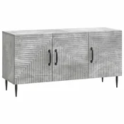 Vidaxl TV omarica Betonsko siva 99 x 34,5 x 50 cm Inženirski les