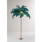 Meblo Trade Podna Lampa Feather Palm Green 65x65x165h cm