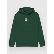 Element Dual Po moški pulover s kapuco dark green