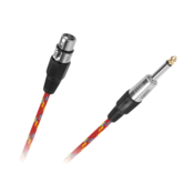 Mikrofonski kabel CANON uticnica-JACK konektor 6.3mm 5m