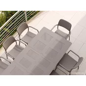 Vrtna garnitura LIBECCIO 160+ 8X Vrtni stol BORA - tortora
