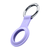 Celularline silikonski etui KEYRING za vijolicen AIRTAGKEYRINGV Apple AirTag