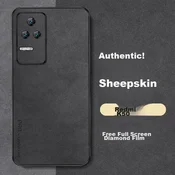 Shangsu Maska za mobilni telefon Redmi K50 / Redmi K50 Pro, Crna