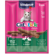 Vitakraft Cat Stick mini s patkom i zecom 3 komada