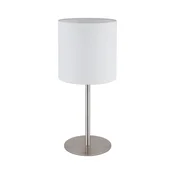 Globo 21440W - Stona lampa BENSON 1xE27/40W/230V bela