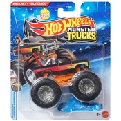 Hot Wheels Monster Trucks: 1983 Chevy Silverado pošastni tovornjak 1/64 - Mattel