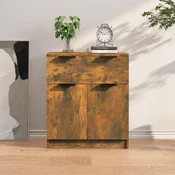 Vidaxl vidaXL Omarica dimljen hrast 60x30x70 cm Material na osnovi lesa