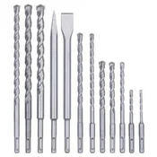 Einhell Set burgija i dleta SDS-Plus, 12 komada