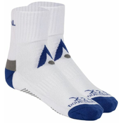 Carape za tenis Karakal X2+ Sports Ankle Socks 1P - white/navy