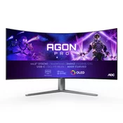 AOC AGON PRO AG456UCZD LED display 114,3 cm (45) 3440 x 1440 slikovnih pik Wide Quad HD OLED Črna