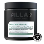 Pillar Performance Vitamini in minerali Triple Magnesium Professional Recovery Powder Lemon Lime (200g)