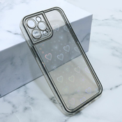 Futrola Heart za iPhone 12 Pro Max/ srebrna