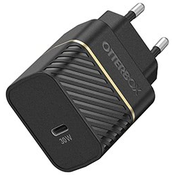 OTTERBOX EU WALL CHARGER 30W/GAN 1X USB-C 30W USB-PD BLACK (78-80483)