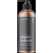 Super Leaves 2in1 Shampoo & Body Wash Peppermint & Sweet Orange
