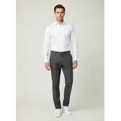 Elit Muške pantalone, Karirane, Sive
