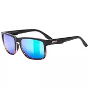 Sončna očala Uvex Poise Black-Demi Matt/Mir.Green (S5340012616)