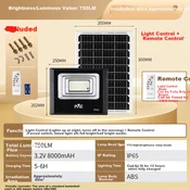NVC Solarni reflektor, 750lm