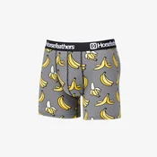 Bokserji Horsefeathers Sidney Boxer Shorts Grey/ Bananas Print M