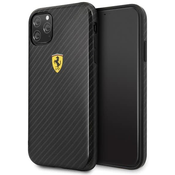 Ferrari Hardcase iPhone 11 Pro black On Track Carbon Effect (FESPCHCN58CBBK)