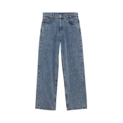 HUGO Kavbojke Leni moder denim/bela