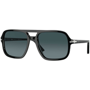 Persol Suncane naocare 0PO3328S, polarizovane, Crne