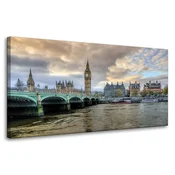 shumee Platno s tiskom Arhitektura London Big Ben 80X40