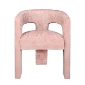Livin Hill Oblazinjeni stol, LET71P, 62x75x58 cm, roza