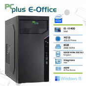 PCPLUS e-kancelarija i5-11400 8GB 500GB NVMe SSD Windows 11 Home Desktop
