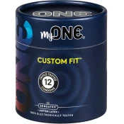 MyOne Single: Custom Fit, size 60J, 12 condoms
