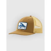 Patagonia Flying Fish Lopro Trucker Cap bbct brn