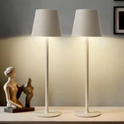 2x BONSERY brezžična LED namizna svetilka+ 3 barvne temperature