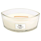 Woodwick mirisna svijeca Bijela tikovina, 453,6 g