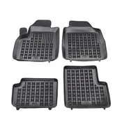 Rubber car mats Fiat 500 2020- (hybrid)
