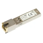 MikroTik | S+RJ10 | SFP+ | Baker | RJ-45 | 10/100/1000/10000 Mbit/s | Največja razdalja prenosa 200 m | združljiv samo z aktivnimi hladilnimi stikali (odklopi se s pasivnimi hladilnimi stikali) | -20