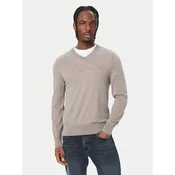 BOSS Pulover H-Melba-L 50571907 Rjava Regular Fit