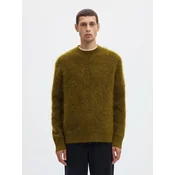 SELECTED Pulover SLMMeis oliva