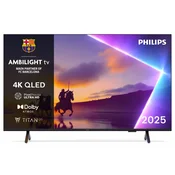 Philips Televizor Smart QLED 4K UHD 50@Titan OS, Ambilight - 50PUS8400/12