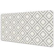 Decormat Podloga za pisalno mizo Geometrijski vzorec 100x50 cm