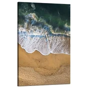 shumee Platno Narava Val obala 50x80 cm