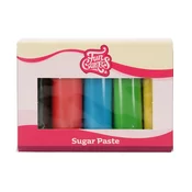 Funcakes Komplet modelčkov za marcipan in fondant - 500g - sladkorna pasta