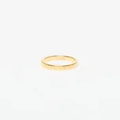 Prstan MM6 Ring Yellow Gold Polished 9