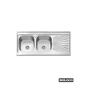 Boloco Nasadna sudopera BL 853, o60, 120×60cm, Hrom
