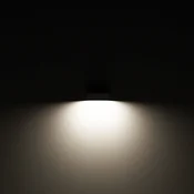 Performance in Lighting LED stenska svetilka 303554, asimetrična optika 3.000K - Hodnik - Sodobni - siva kovinska - Kovina