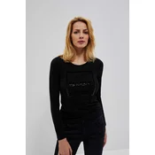 Blouse with inscription