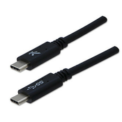 Kabel USB (3.2 gen 1), USB C moški - USB C moški, 1 m, 5 Gbps, 5V/3A, črn