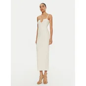 JACQUEMUS Pletena obleka 24E241KN358-2355 Bela Regular Fit